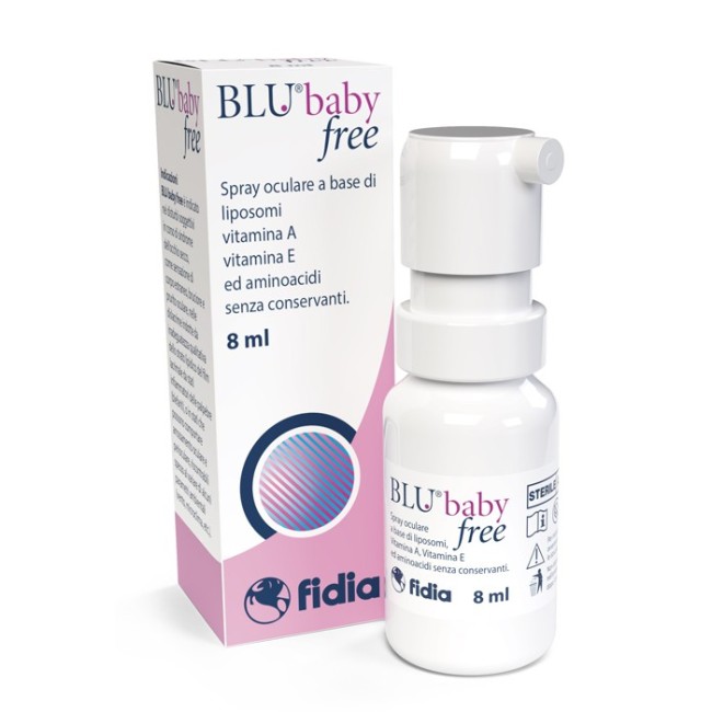 Blu baby free collirio soluzione oftalmica spray 8 ml Blu baby free collirio soluzione oftalmica spray 8 ml