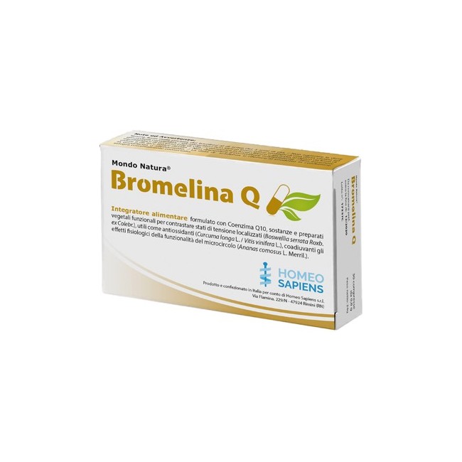 Homeo Sapiens Bromelina q mondo natura 30 compresse