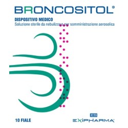 Exipharma Broncositol soluzione sterile da nebulizzare 10 fiale 3 ml