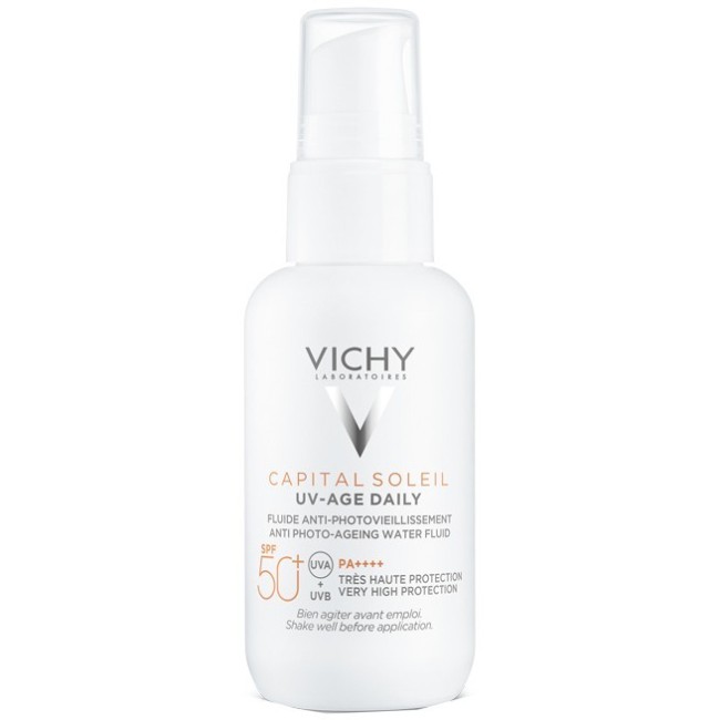Capital soleil uv-age fluido anti-fotoinvecchiamento spf50+ 40 ml Capital soleil uv-age fluido anti-fotoinvecchiamento spf50+ 40 ml