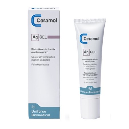 Unifarco Ceramol ag gel lenitivo e ristrutturante 30ml