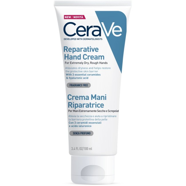 Cerave crema mani riparatrice pelle screpolata 100 ml Cerave crema mani riparatrice pelle screpolata 100 ml