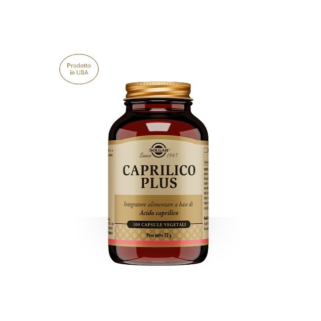 Solgar Caprilico plus 100 capsule di acido caprilico