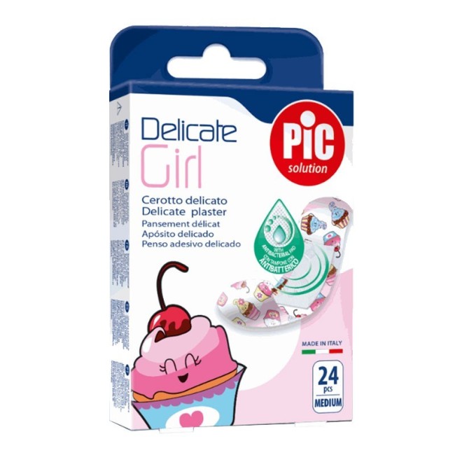 Pic Delicate Girl Cerotto misura Medium 19X72 mm, 24 Cerotti Pic Delicate Girl Cerotto misura Medium 19X72 mm, 24 Cerotti