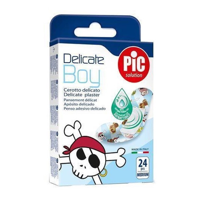 Pic Delicate Boy Cerotto misura Medium 19x72 mm, 24 Cerotti Pic Delicate Boy Cerotto misura Medium 19x72 mm, 24 Cerotti