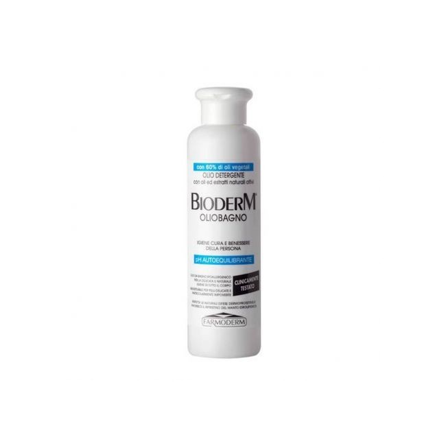 Farmoderm Bioderm olio bagno detergente 250ml Farmoderm Bioderm olio bagno detergente 250ml