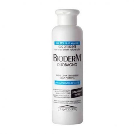 Farmoderm Bioderm olio bagno detergente 250ml Farmoderm Bioderm olio bagno detergente 250ml