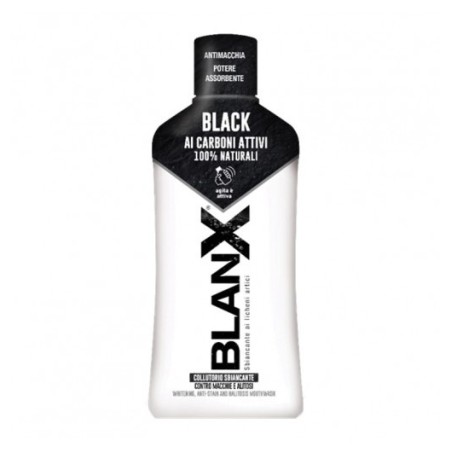 Blanx collutorio black sbiancante e rinfrescante 500 ml