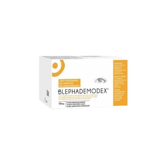 Thea pharma Blephademodex garze oculari 30 pezzi Thea pharma Blephademodex garze oculari 30 pezzi