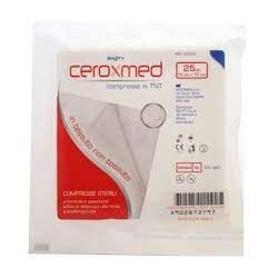 Garza Tnt Ceroxmed 10x10cm 25p