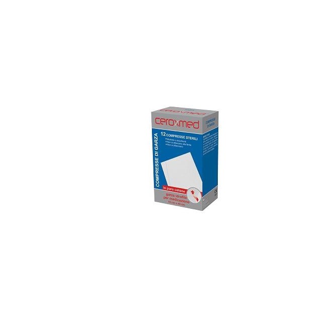Ceroxmed Garza idrofila sterile di cotone 10x10 cm 25 pezzi Ceroxmed Garza idrofila sterile di cotone 10x10 cm 25 pezzi