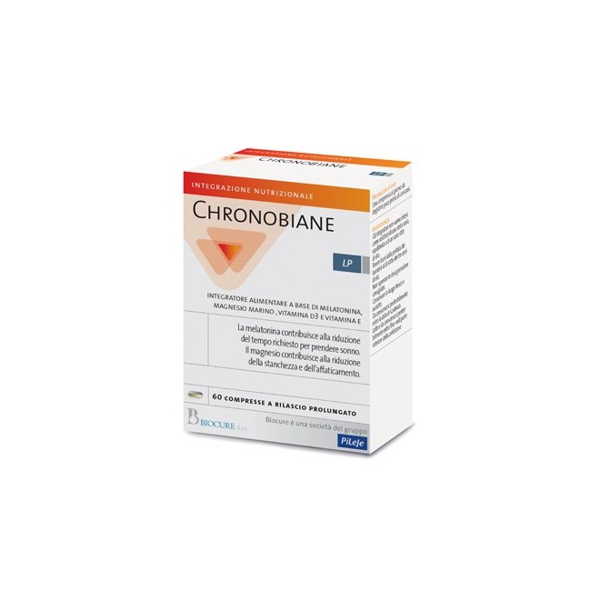 Biocure Chronobiane lp 60 compresse integratore per il sonno