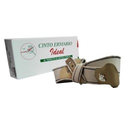 Cinto erniario ideal in tessuto elastico sx grigio frangiato 90cm