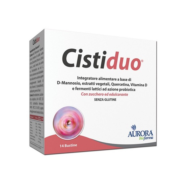 Aurora Cistiduo 14 bustine integratore con D Mannosio