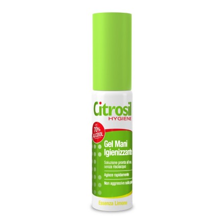 Citrosil spray gel igienizzante mani con alcool al 70% 25 ml