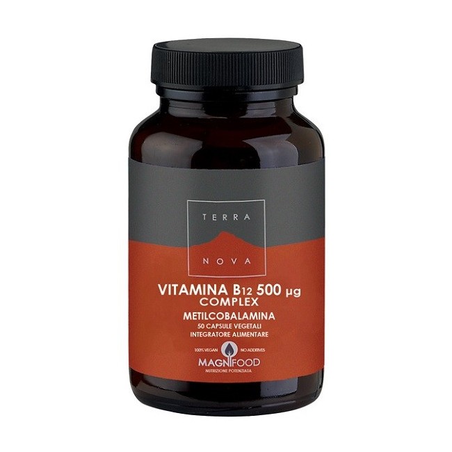 Terranova complesso di vitamina b12 500 ug 50 capsule Terranova complesso di vitamina b12 500 ug 50 capsule