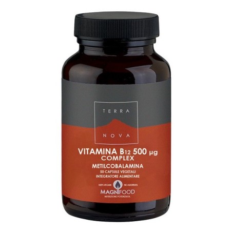 Terranova complesso di vitamina b12 500 ug 50 capsule Terranova complesso di vitamina b12 500 ug 50 capsule