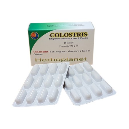 Herboplanet Colostris 24 capsule integratore di colostro bovino Herboplanet Colostris 24 capsule integratore di colostro bovino
