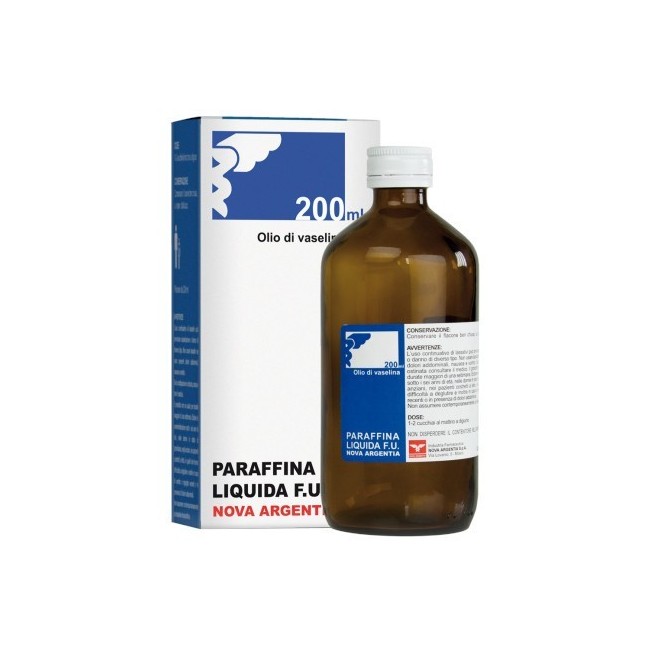 Nova argentia paraffina liquida lassativa 200 ml