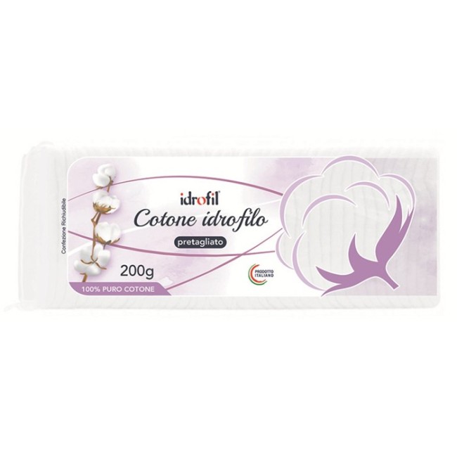 Idrofil cotone idrofilo pretagliato non sterilizzato 200 g Idrofil cotone idrofilo pretagliato non sterilizzato 200 g