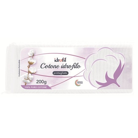 Idrofil cotone idrofilo pretagliato non sterilizzato 200 g