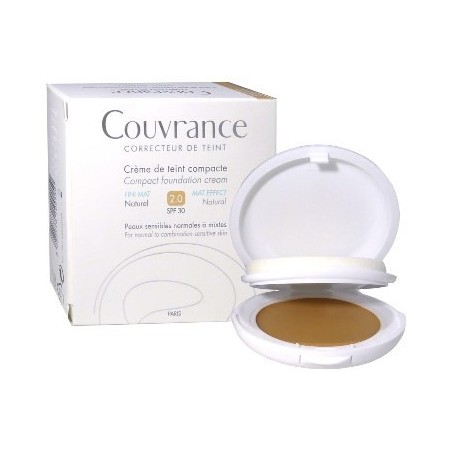 Eau thermale avene couvrance crema compatta colorata naturale 9,5 g Eau thermale avene couvrance crema compatta colorata naturale 9,5 g