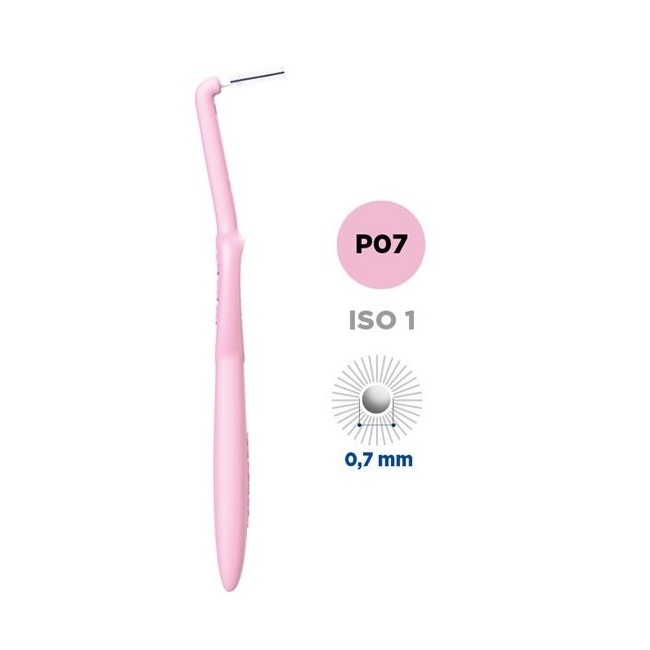 Curasept proxi angle p07 rosa pink per gli spazi interdentali Curasept proxi angle p07 rosa pink per gli spazi interdentali