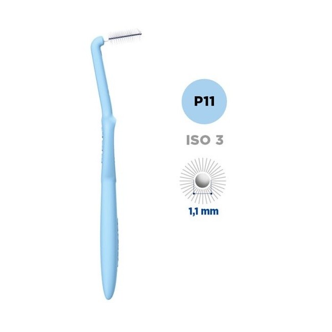 Curasept proxi angle p11 azzurro light blue per spazi interdentali