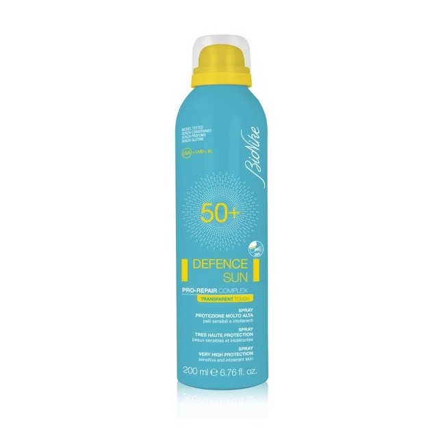 Bionike defence sun spray transparent touch spf 50+ 200 ml