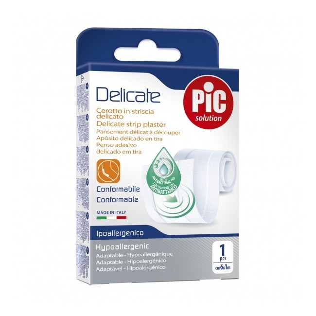 Pic Cerotto delicate striscia antibatterica 6 x 100 cm 1 pezzo Pic Cerotto delicate striscia antibatterica 6 x 100 cm 1 pezzo