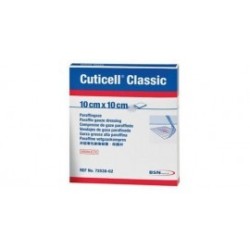 Bsn medical cuticell garza con paraffina 10 x 10cm 5 pezzi