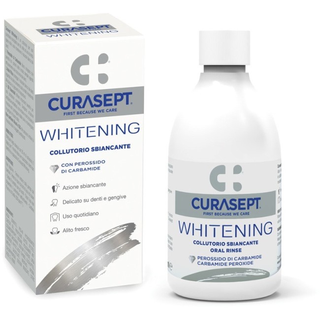Curasept Whitening Collutorio sbiancante 300ml Curasept Whitening Collutorio sbiancante 300ml