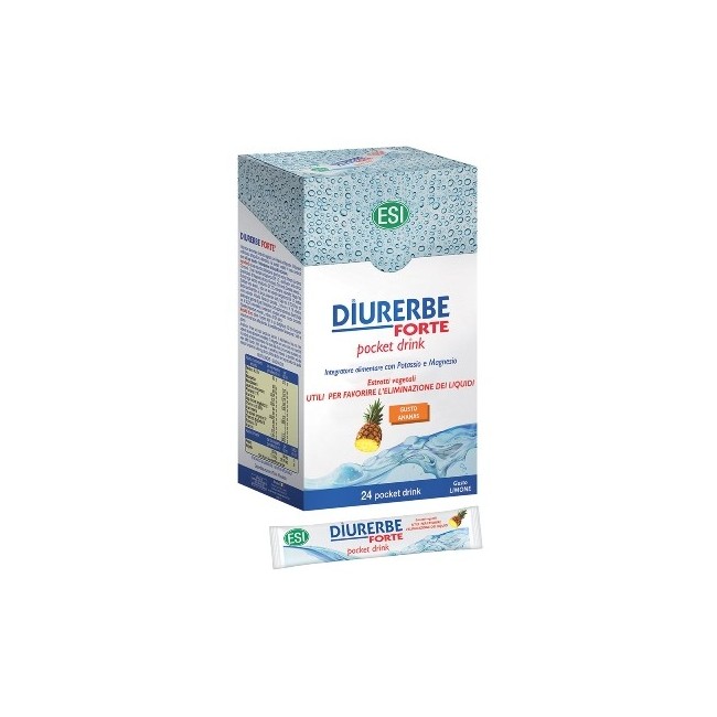 Esi diurerbe forte pocket drink ananas 24 x 20 ml Esi diurerbe forte pocket drink ananas 24 x 20 ml