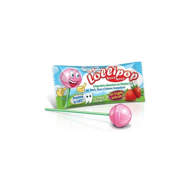 Doctor's pucci lollipop fragola con vitamina d e c Doctor's pucci lollipop fragola con vitamina d e c