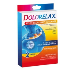 Dolorelax fascia riscaldante sagomata 2 pezzi