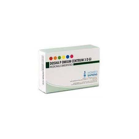 Homeo Sapiens Dosha p omium centrum 3 d gi 30 capsule
