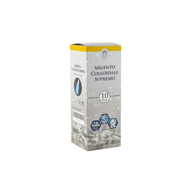 Punto salute Argento colloidale supremo 10ppm con contagocce 50 ml Punto salute Argento colloidale supremo 10ppm con contagocce 50 ml