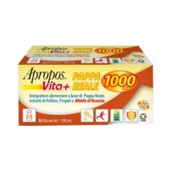 Desa Pharma Apropos Vita+ Pappa Reale 1000mg 10 Flaconcini Da 10 Ml
