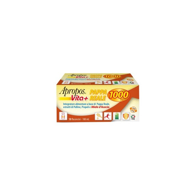 Desa Pharma Apropos Vita+ Pappa Reale 1000mg 10 Flaconcini Da 10 Ml