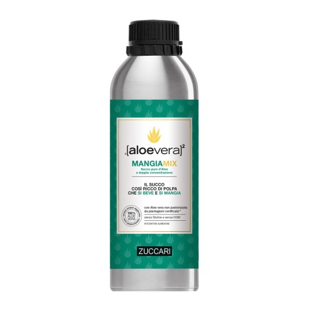 Zuccari Aloevera2 Mangiamix succo puro di aloe 1000 Ml Zuccari Aloevera2 Mangiamix succo puro di aloe 1000 Ml