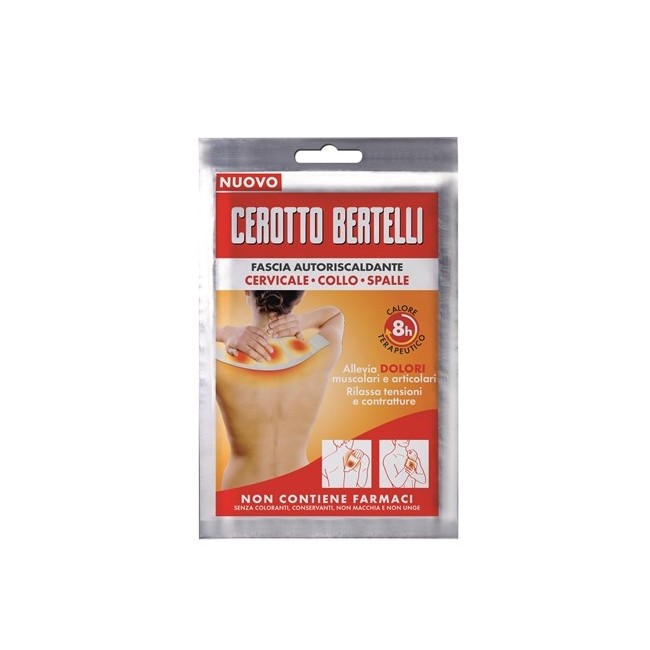 Kelemata Bertelli Fascia Autoriscaldante per dolori muscolari 1 Pezzo Kelemata Bertelli Fascia Autoriscaldante per dolori muscolari 1 Pezzo