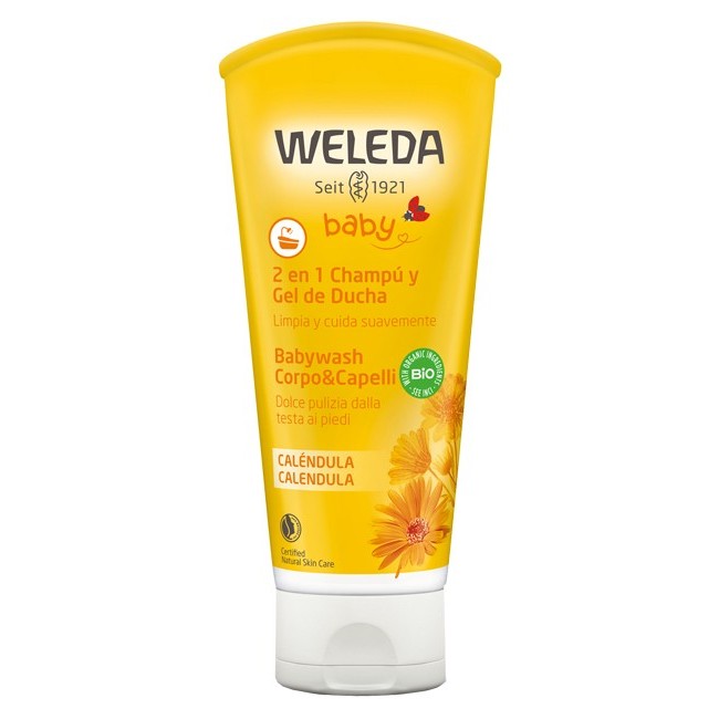 Weleda Italia Babywash Corpo&capelli Calendula 200 Ml Weleda Italia Babywash Corpo&capelli Calendula 200 Ml