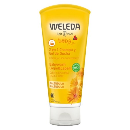Weleda Italia Babywash Corpo&capelli Calendula 200 Ml Weleda Italia Babywash Corpo&capelli Calendula 200 Ml