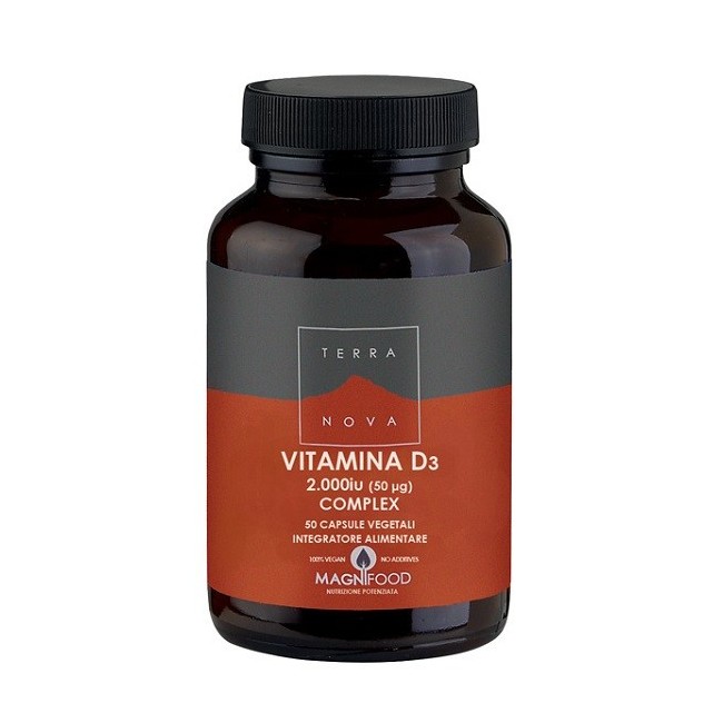 Forlive Terranova Complesso Di Vitamina D3 2000 Iu 50 Capsule