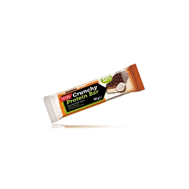 Namedsport Crunchy Proteinbar Coconut Dream 1 Pezzo 40 G Namedsport Crunchy Proteinbar Coconut Dream 1 Pezzo 40 G