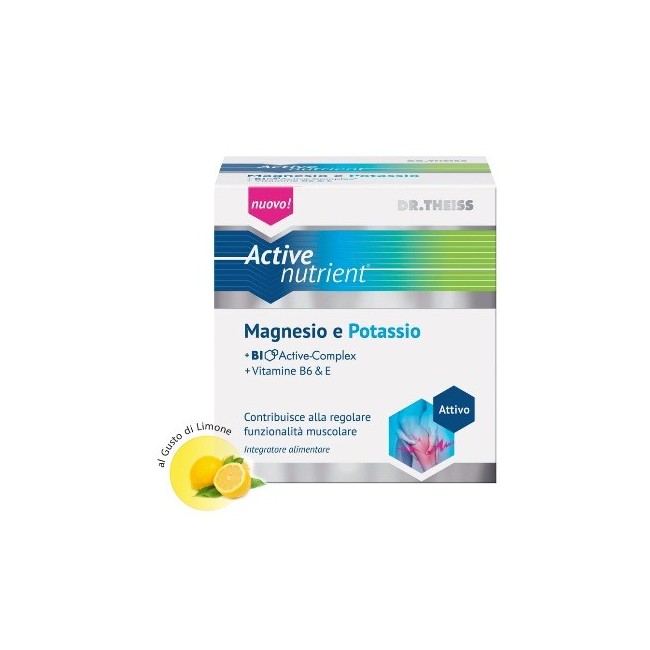 Naturwaren Italia Theiss magnesio e potassio 20 Bustine Naturwaren Italia Theiss magnesio e potassio 20 Bustine