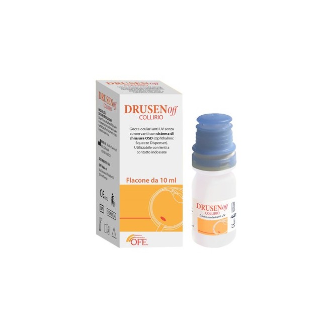 Offhealth Drusenoff Collirio lubrificante per la cataratta 10 Ml
