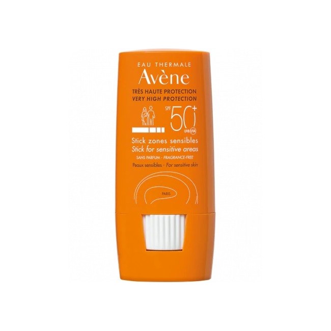Avene Eau Thermale Stick Large Zone Sensibili protezione 50+ 8 G Avene Eau Thermale Stick Large Zone Sensibili protezione 50+ 8 G