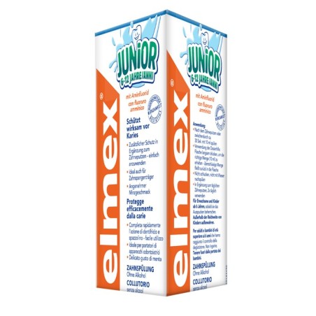 Elmex Collutorio Junior protezione carie bambini 400 Ml