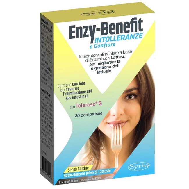 Syrio Enzy Benefit Intolleranze integratore 30 Compresse